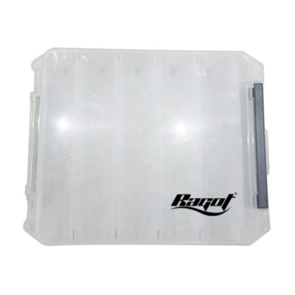 Ancienne boite de matériel de pêche Rebel 600 plastique dur 3