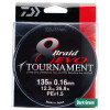 Tresse Daiwa Tournament 8 Braid Evo Multi Color 300m