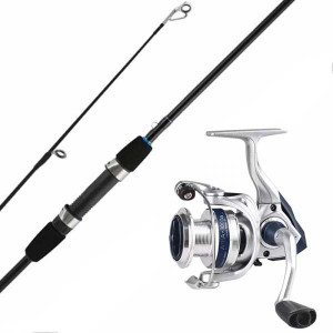 Combo Okuma Competition Spin 802M 2.44m 15-40g + Aria C4000A
