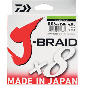 Daiwa J-Braid X 8 Vert 300m