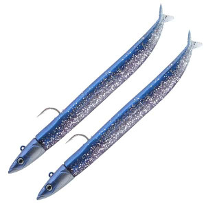 Leurre Souple Fiiish Double Combo Crazy Sand Eel 180 Off Shore - 18cm - 35g