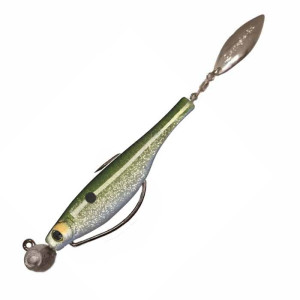 Leurre Souple Hyperlastics Dartspin Football Jig 12cm 10g