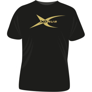 Tee Shirt Xorus Noir Et Or Ultimate Fishing
