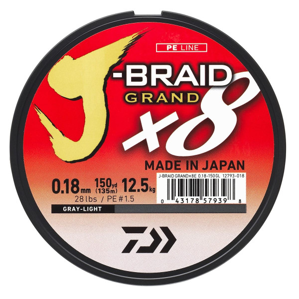 Daiwa J-Braid Grand X 8 Island Blue 135m