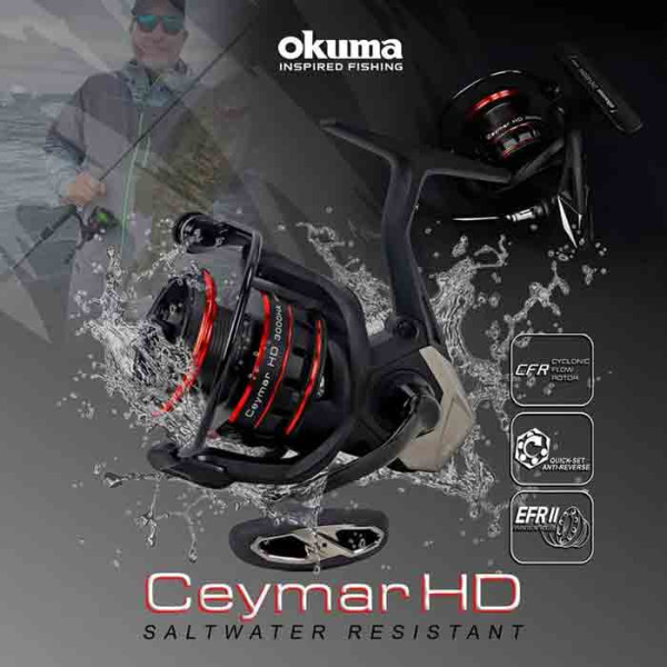 Moulinet Okuma Ceymar Hd 4000 Xa - SeabassLureShop