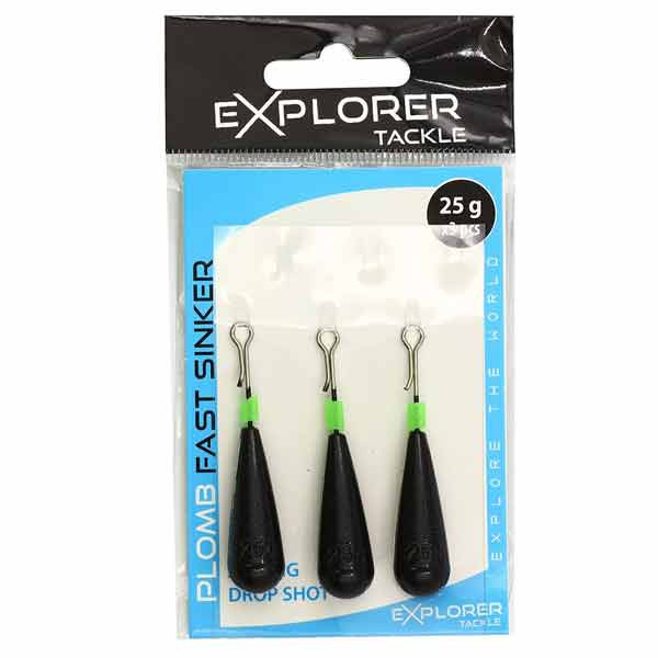 Plomb Arlesey Fast Sinker Noir