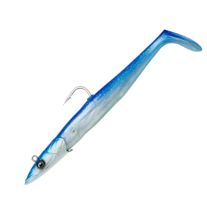 Leurre Souple Abu Garcia Beast Pike Shad 16cm Blue Herring - Leurres